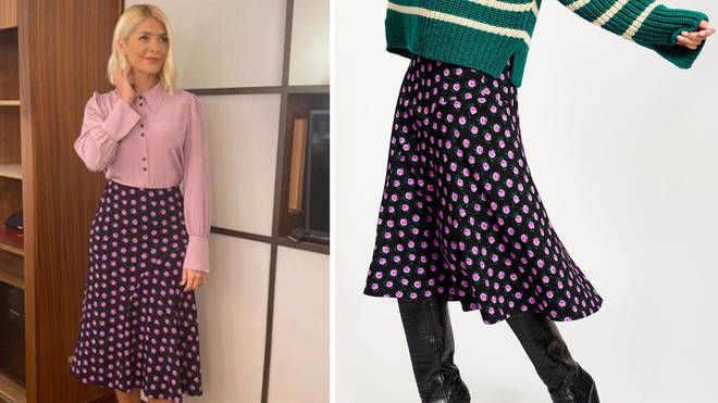 Holly Willoughby's skirt is from Essentiel Antwerp
