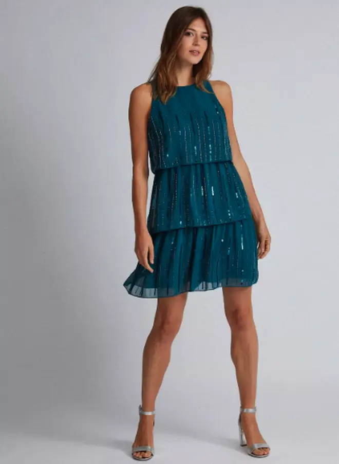 Dorothy Perkins Tiered Trapeze Dress