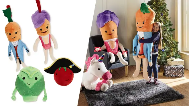 Kevin the Carrot and his friends are back in soft toy form