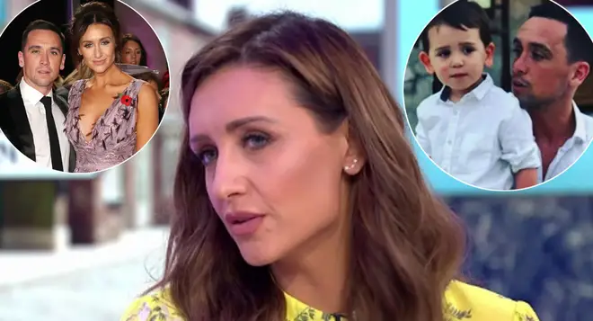Catherine Tydesley's husband opened up about their son's health scare
