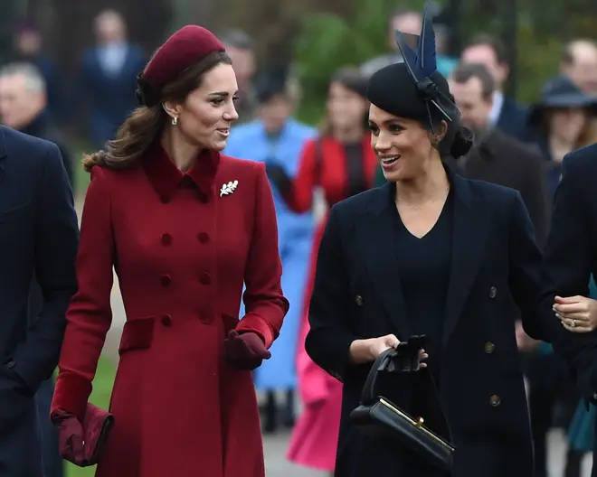 Some have claimed that the fallout was between Meghan and Kate
