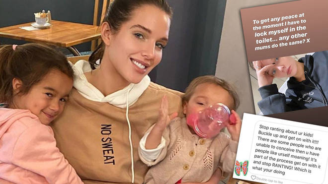 Mother of two Helen Flanagan has hit back at the troll