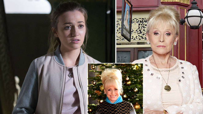 Louise will name her baby after Peggy Mitchell