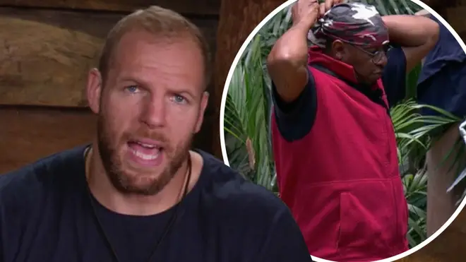 James Haskell has been accused of mocking disabilities during his time in the jungle