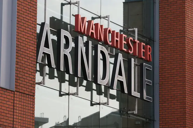 The incident took place the The Manchester Arndale today