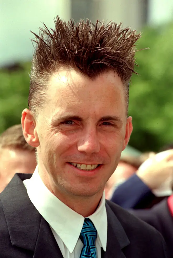 Gary Rhodes was famed for his spiky hair