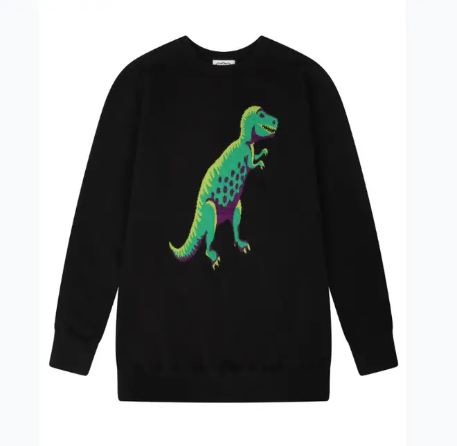 This adorable dinosaur jumper, for example, is now down to only £27.