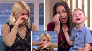 Holly Willoughby broke down live on This Morning
