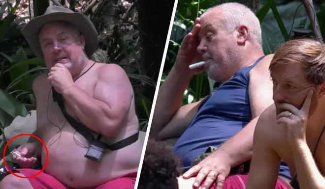 I'm A Celebrity viewers thought Cliff was vaping in the jungle