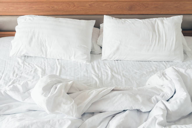 You'll never have to worry about sheets bunching up again... (stock image)